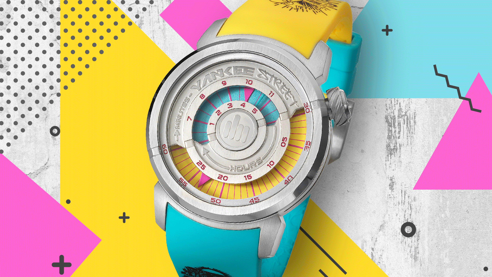 Conheça os relógios coloridos da Yankee Street